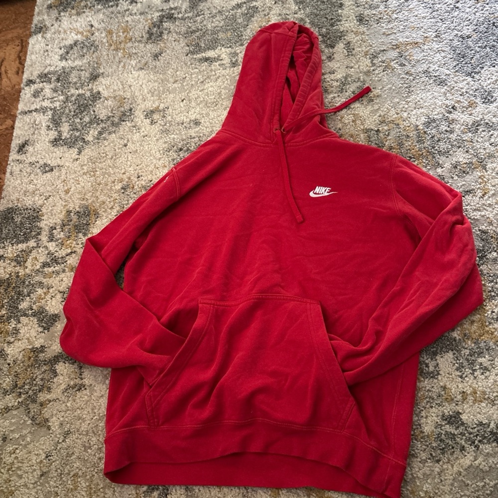 Nike Crimson Pullover Hoodie